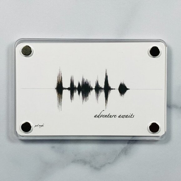 Adventure Awaits Soundwave Magnet - Picture 1 of 6